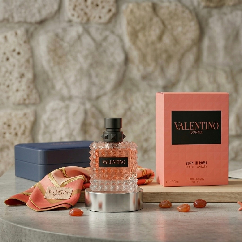Valentino Born in Roma Donna Coral Fantasy Eau De Parfum – 100ml (3.4 Fl. Oz.)